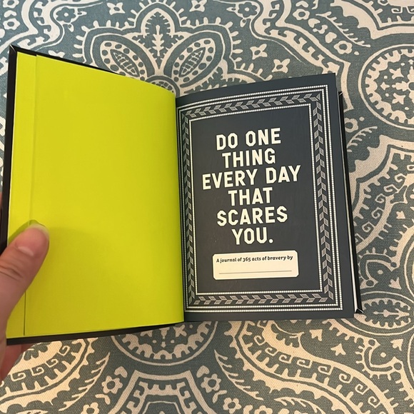 Do One Thing Every Day That Scares You - a journal - Picture 4 of 12